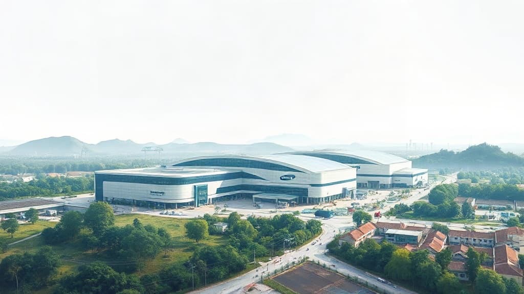 Samsung Electronics Invests $4.08 Billion in Vietnam Semiconductor Plant