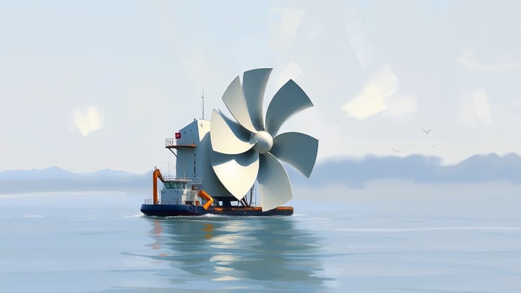 Tamar Estuary Hosts Australia's First Tidal Energy Turbine by MAKO and University of Tasmania