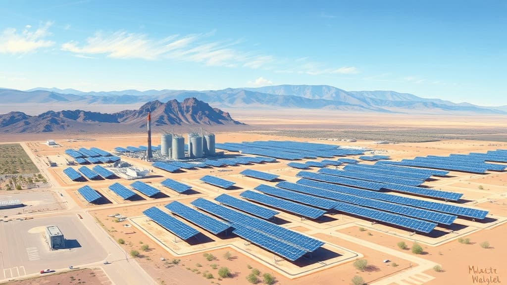 Overview of the World's Largest Solar Power Plants and Global Production Trends