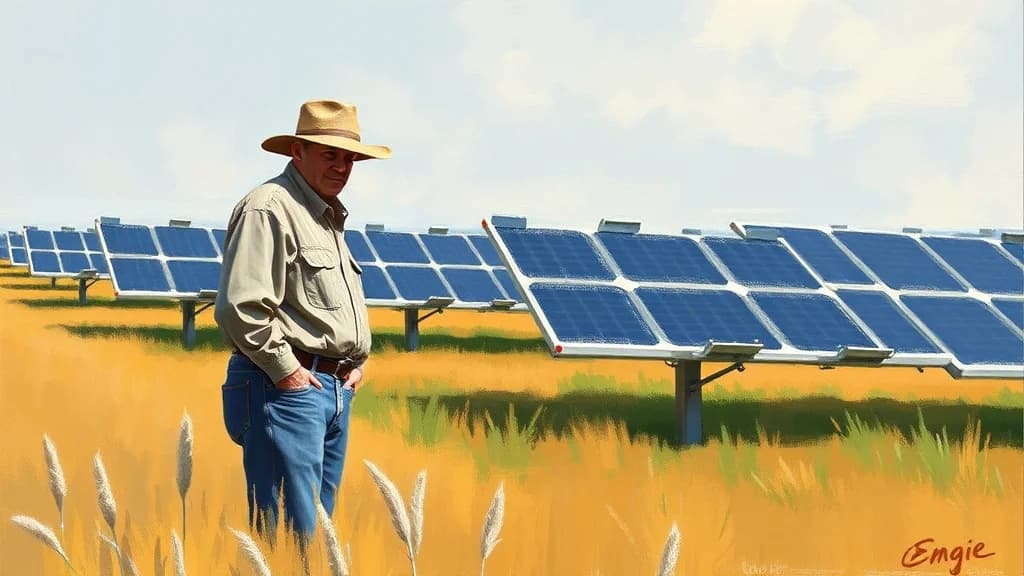 Engie Partners with Indiana Farmers for 25-Year Solar Energy Lease Amid Rising Agricultural Costs