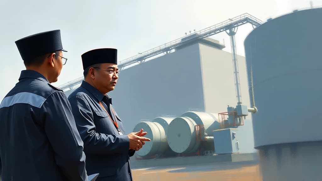 Vice President Visits 25 MW Gas Power Plant in Nias to Ensure Electricity Supply Ahead of Holidays