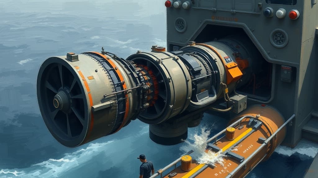 Military Sealift Command Implements At-Sea Engine Overhaul Initiative