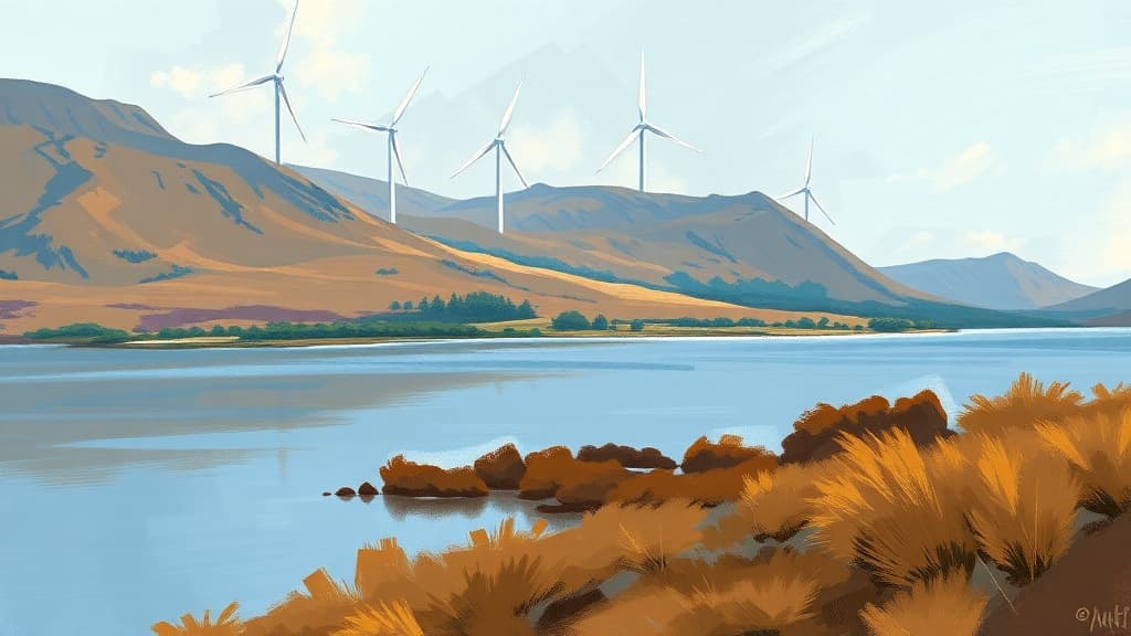 Koehler Renewable Energy Plans Wind Farm Near Loch Achilty Raises Water Supply Concerns for Local Residents