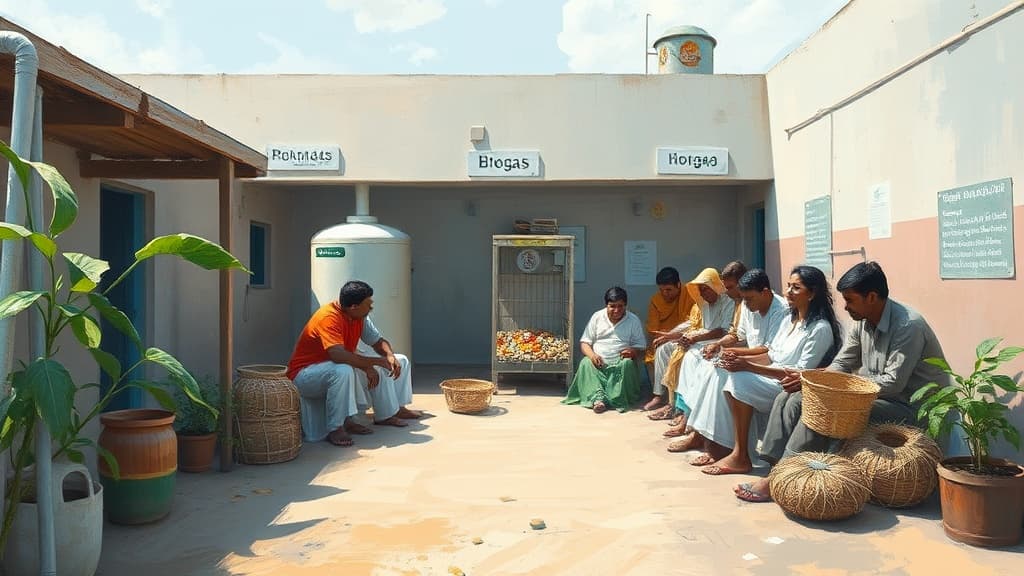 Biogas Project Using Food Waste Launched at Cuddalore Medical College