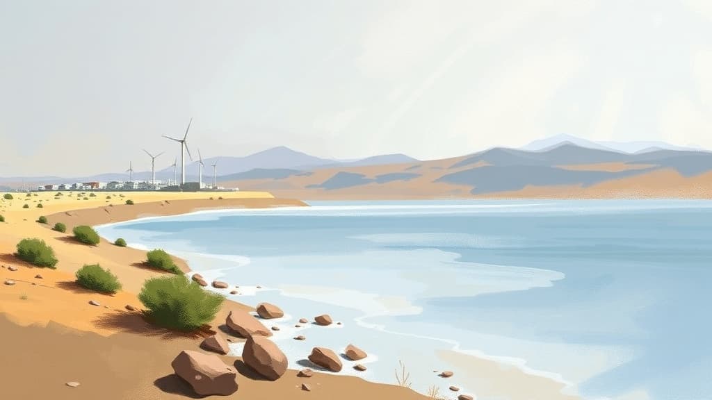 Morocco Plans $10 Billion Investment to Secure 60% Water Needs by 2030 with Renewable Energy Desalination