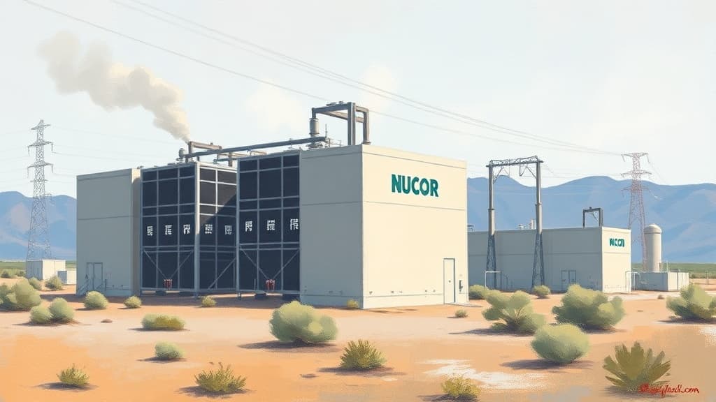 Nucor and Aligned Invest in Energy Storage Systems Ahead of 2026 Demand Surge