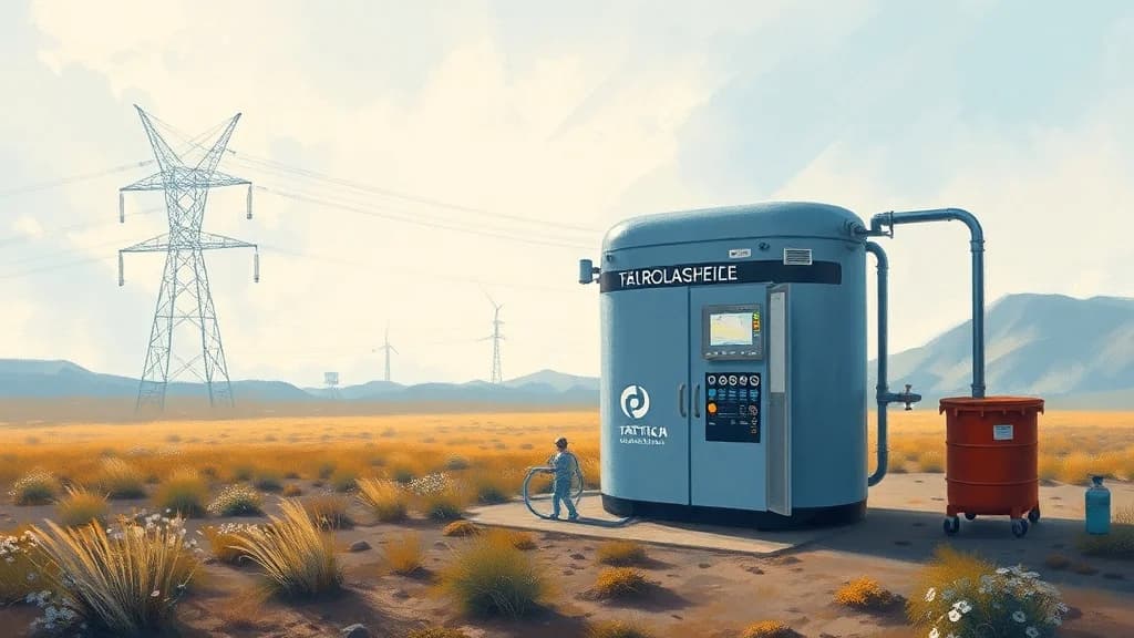 Táctica Industrial Launches Off-Grid PV System for Green Hydrogen Production