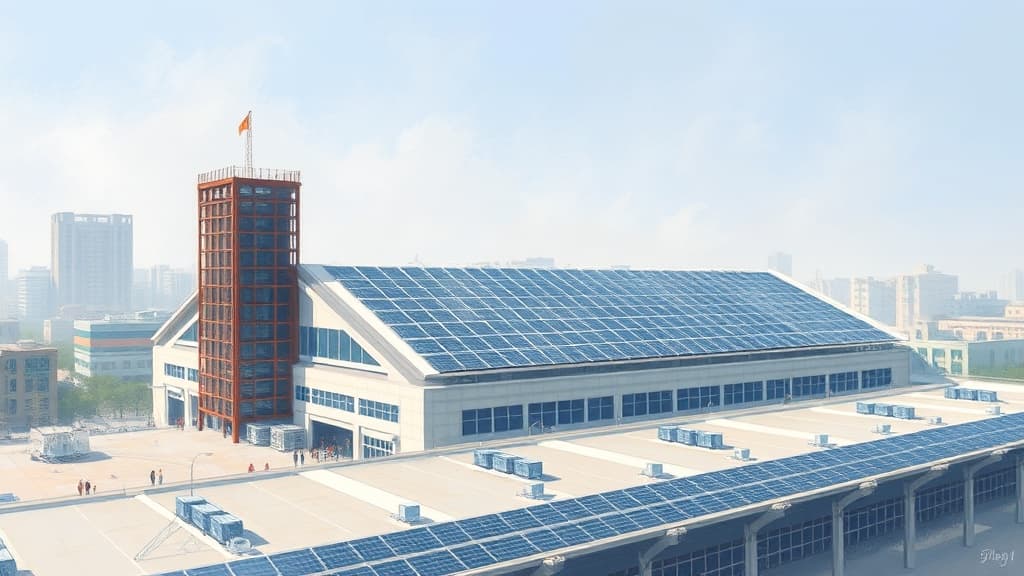 Goyang City Completes Solar Power Plant at KINTEX with 256 kW Capacity