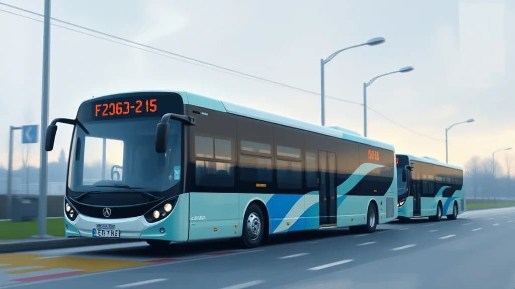 Weser-Ems-Bus Launches Hydrogen Bus Fleet in Friesland, Germany with Caetano Vehicles