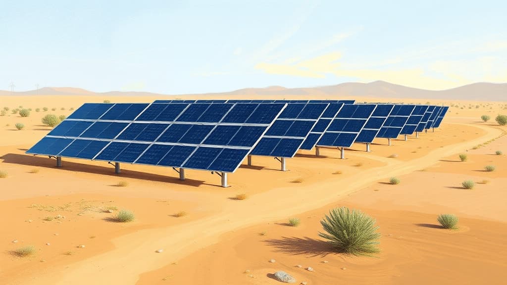 AMEA Power Commissions Tunisia's Largest Solar Plant in Kairouan