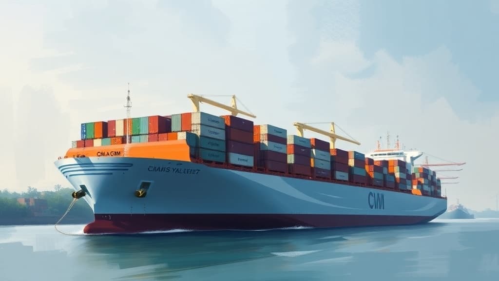 CMA CGM Signs Contract with Cochin Shipyard for Six LNG-Powered Containerships
