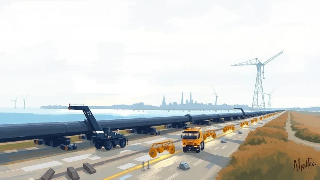 Gasunie Netherlands and Germany Finalize €2.5 Billion Framework Contracts for Onshore Pipeline Supply