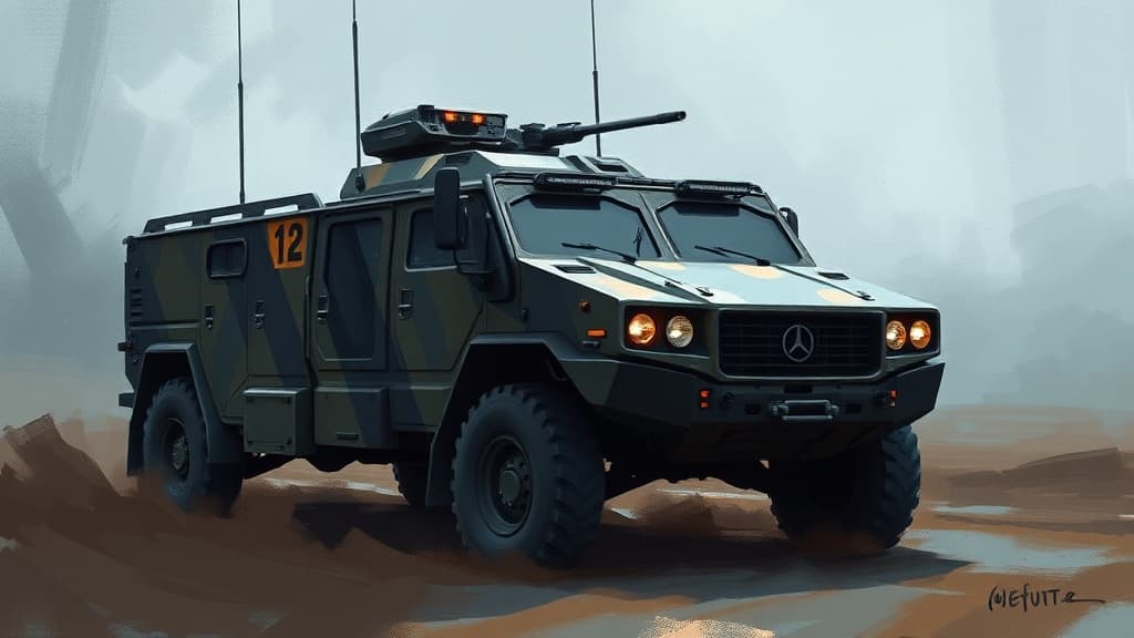 Germany Orders 49 Defenture Vehicles for Special Forces with Option for 31 More