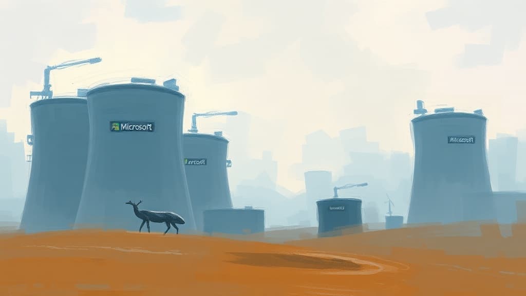 Microsoft's Data Centers Contribute to Rising Global Emissions, Study Withdrawn from Nature