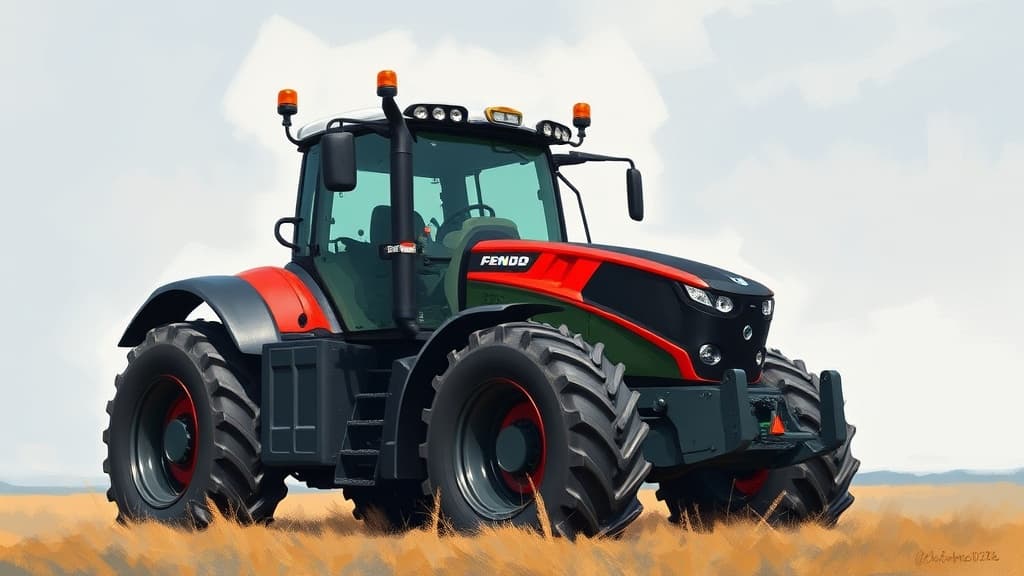 Agco Unveils Hydrogen-Powered Fendt Helios Tractor Prototype with Zero Emissions