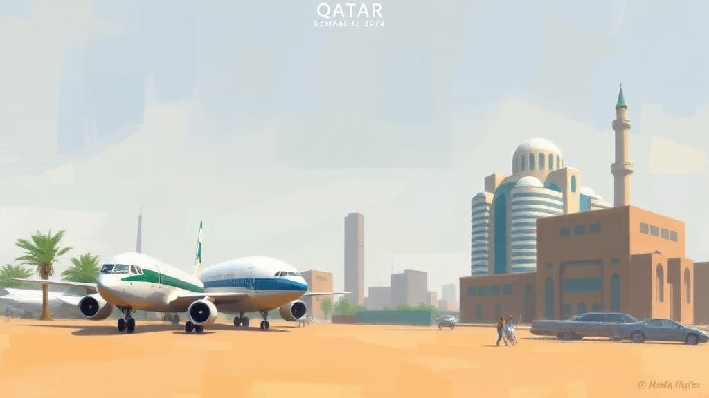 Egypt and Qatar Strengthen Ties with New Investments in Sustainable Aviation Fuel and Real Estate