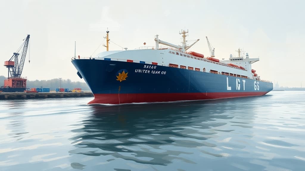 United LNG I Bunker Barge Christened in Antwerp, Set for 2026 Service