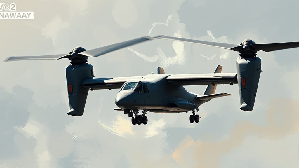 US Navy Report Highlights V-22 Osprey Issues, Northrop Grumman Unveils Project Talon Fighter
