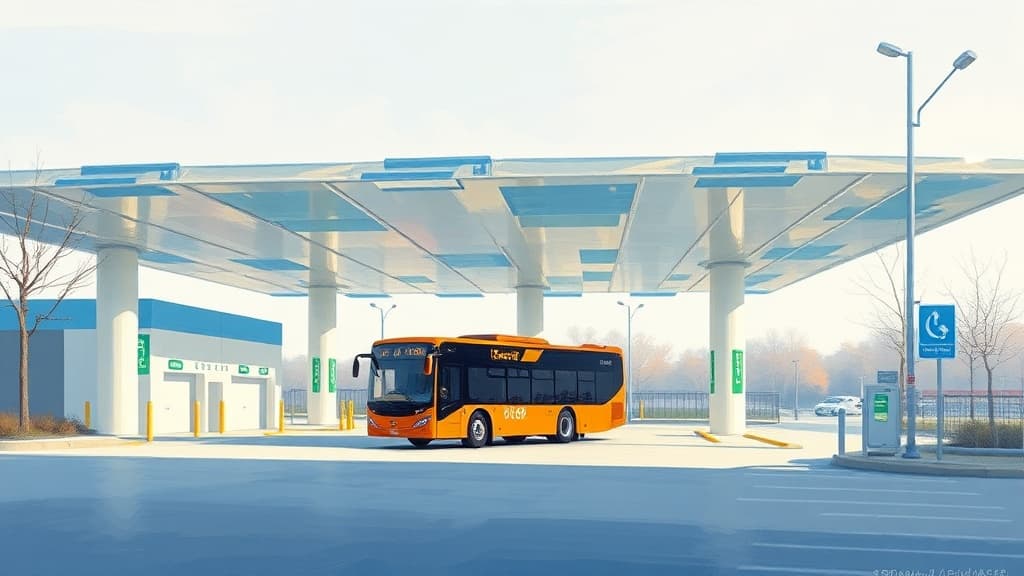 Incheon Completes Beautiful Park Bus Public Garage with Hydrogen Charging Facilities