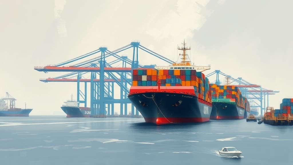 India Collaborates with Global Maritime Partners for Port and Shipping Sector Development