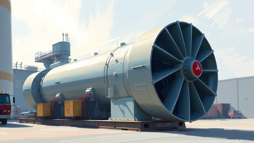 Georgia Power Receives Second Mitsubishi Gas Turbine at Plant Yates for Expanded Capacity