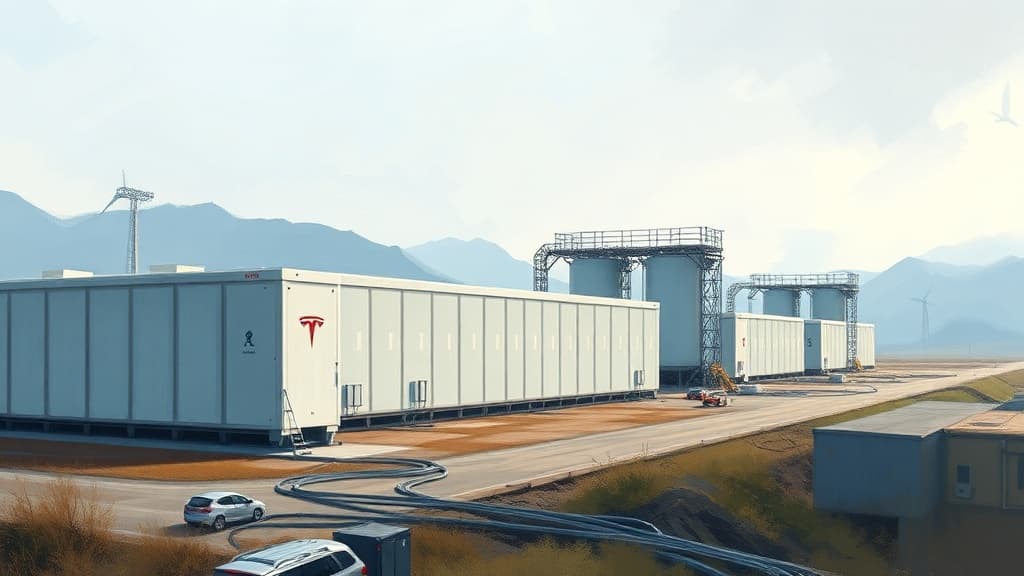 China Invests $557 Million in Tesla's Largest Battery Project to Meet 40 GW Storage Goal by 2025