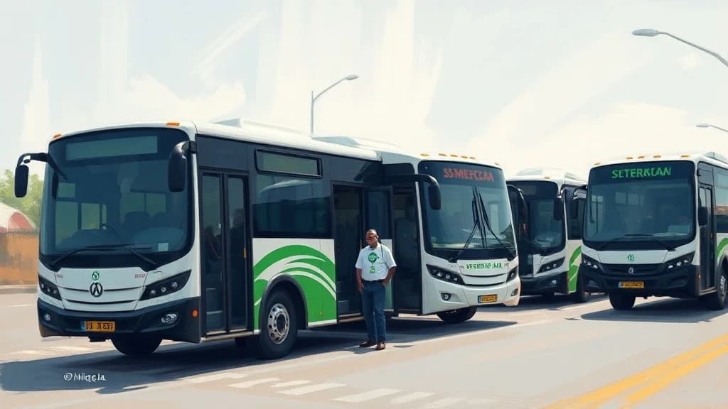 Nigeria Launches 40 Electric Buses Under Presidential Compressed Natural Gas Initiative in Abuja