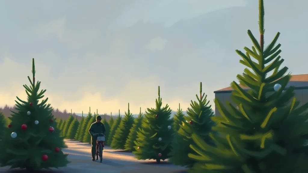 Operation Service Delivers Christmas Trees to Veterans at Joint Base Cape Cod