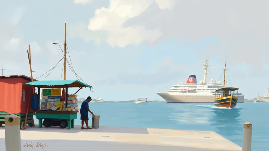 Arawak Cay Fish Fry Vendors Warned of Noise Impact from $179M LNG Plant Construction