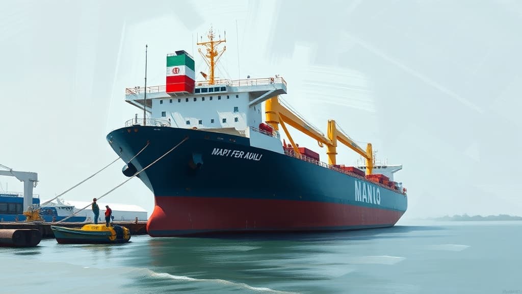 Iranian-flagged MV Ganj Arrives in Brazil Amid US Sanctions